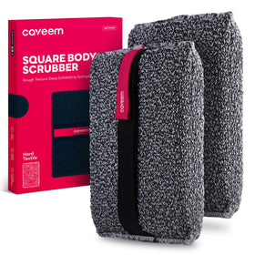 CAVEEM front packaging 2-pack shows firm sponge benefit