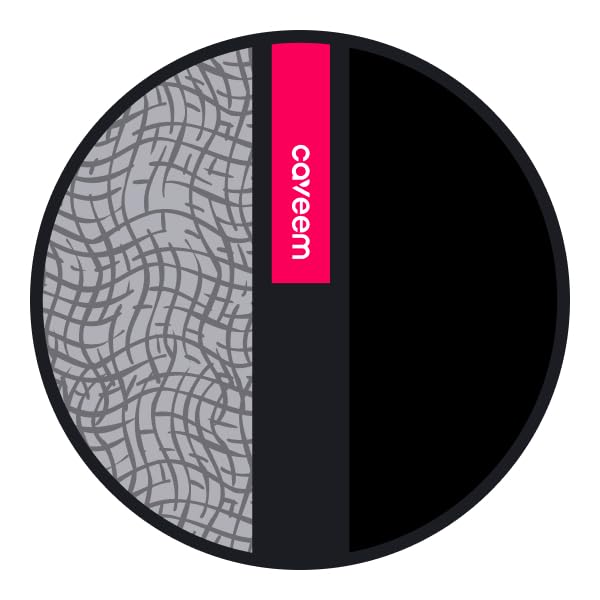 CAVEEM scrubber in shower use illustrating smooth skin after exfoliation
