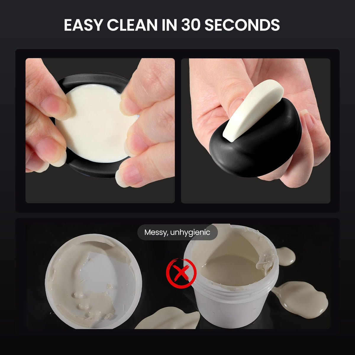CAVSTORM in bathroom setting being used for nose grooming, promoting neat results