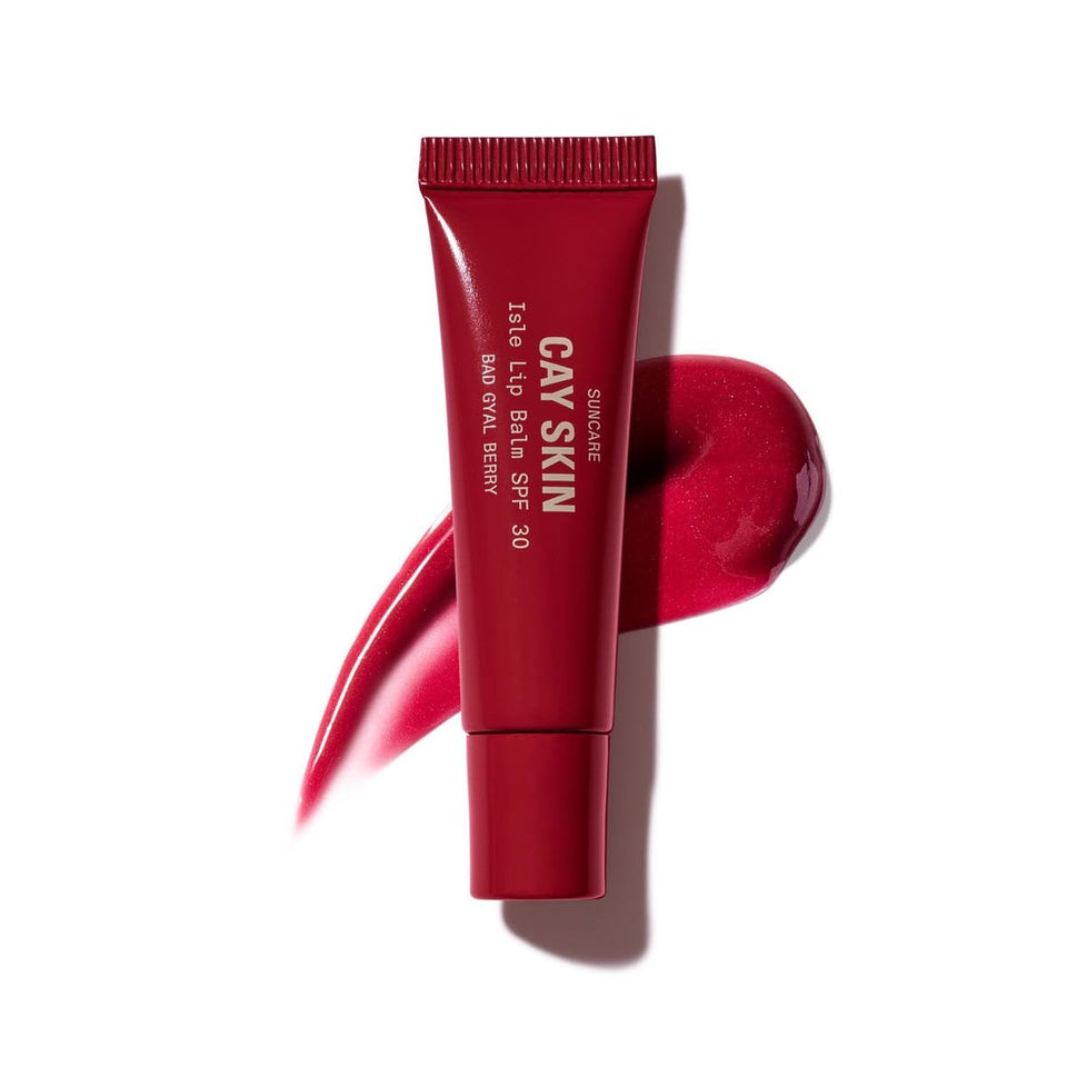 Cay Skin front packaging showing glossy SPF 30 lip balm benefits