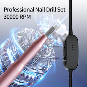 CBVCBV drill in pedicure use showing stable torque and comfort