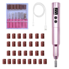 CBVCBV metallic pink kit front view showing compact cordless design and portability