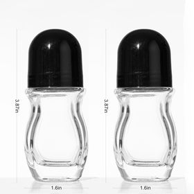 Cchenxxi clear glass body showing 30ml capacity and durable, refillable design benefit