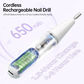 Ccigedy handpiece detail with rotary button highlighting precise speed control