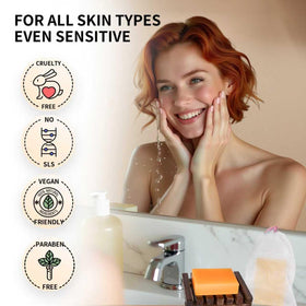 ceedoo bar on wooden sink tray presenting bathroom-ready natural aesthetic and care