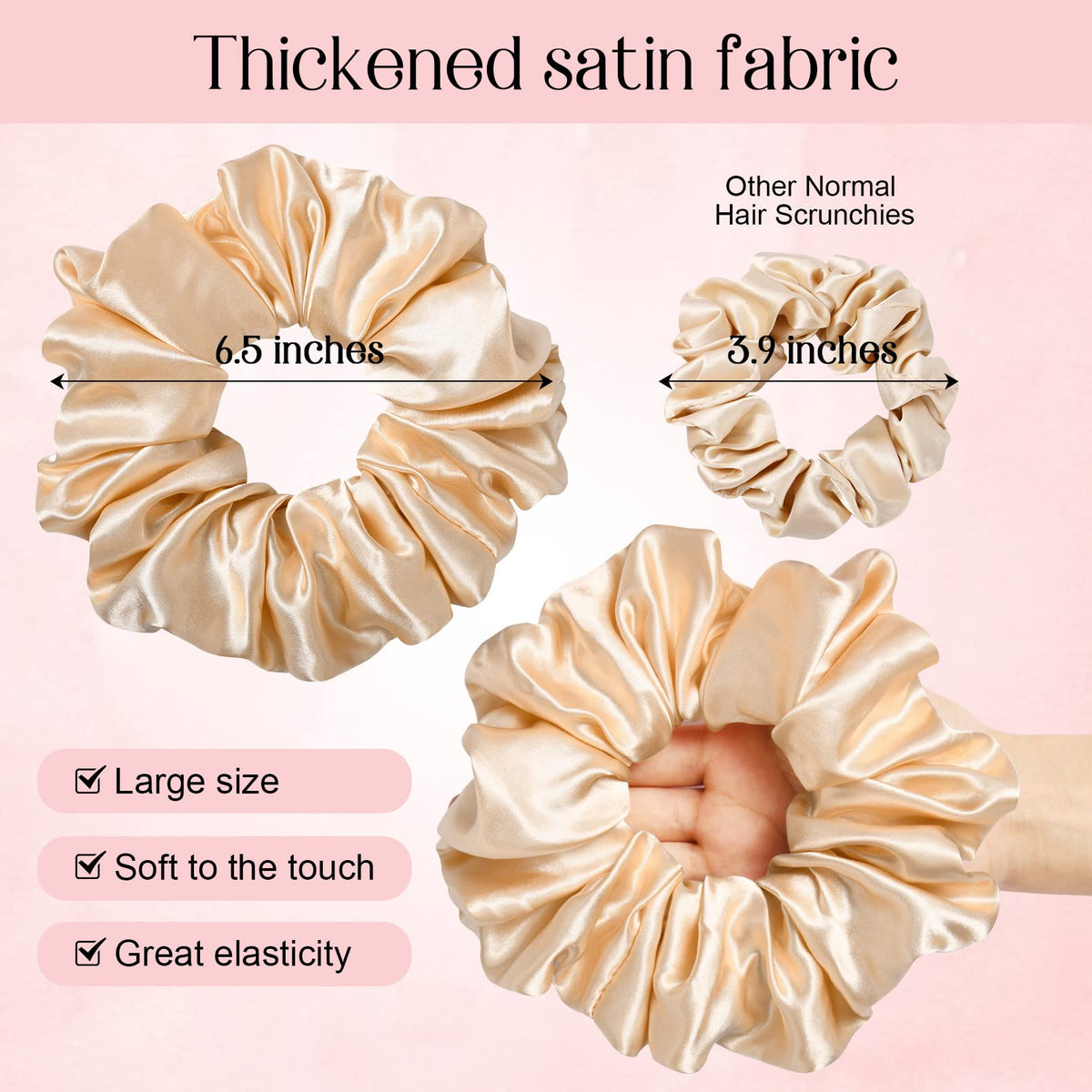 CEELGON close-up of densely woven satin texture offering smooth hair protection