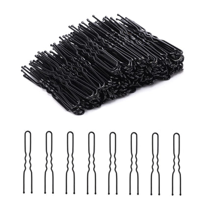 Cehony front packaging with 200 black U-shaped pins, convenient storage benefit