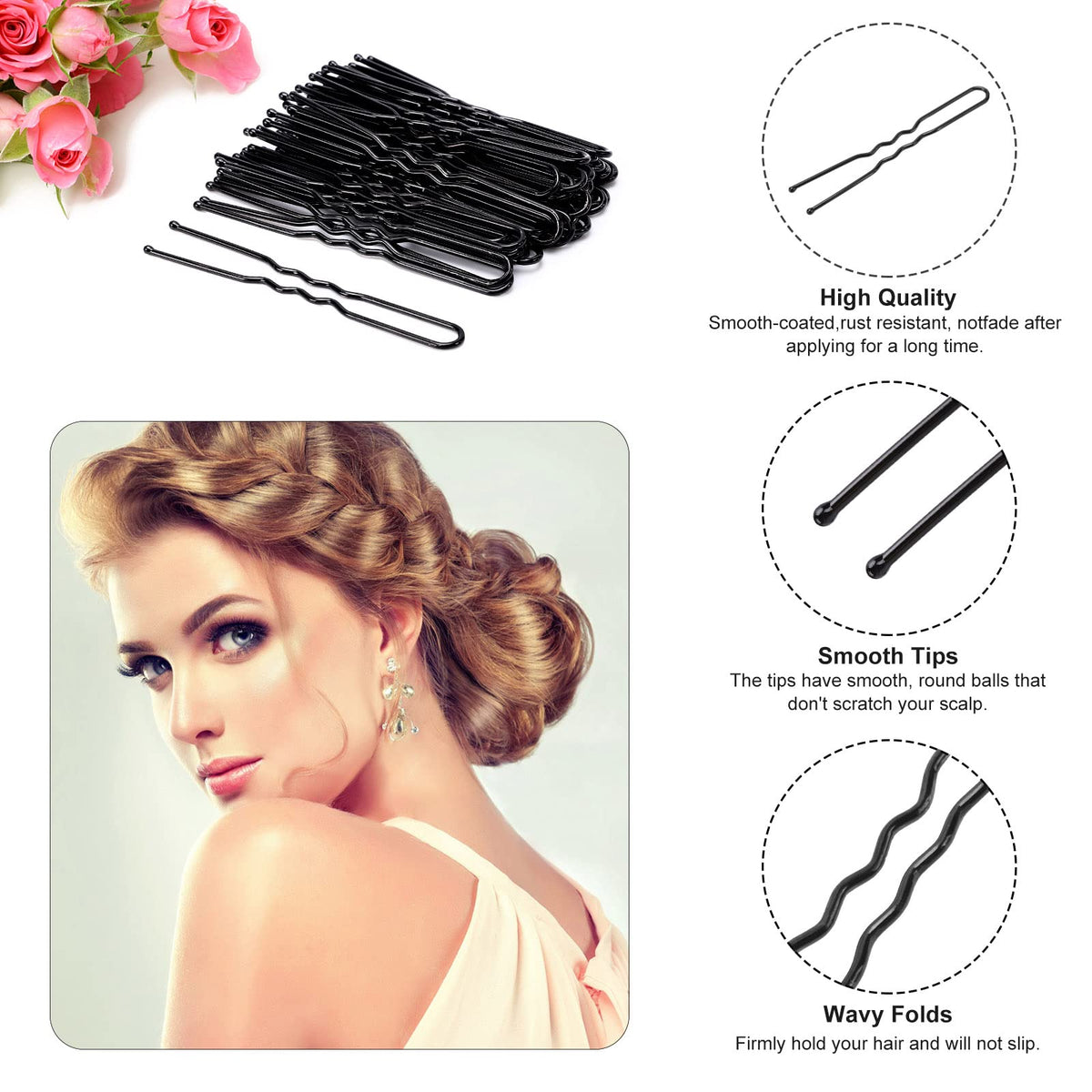 Cehony rounded tip detail on pin for gentle, no-scratch insertion benefit