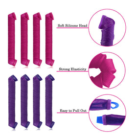 All 40 CEKEME rollers arranged to show kit contents and reusable styling options
