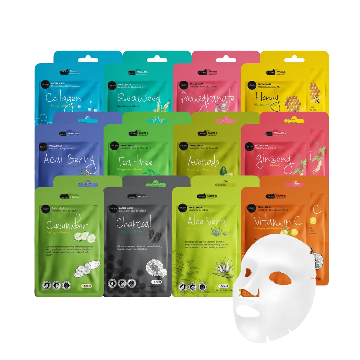 Celavi front packaging showing variety set and benefits