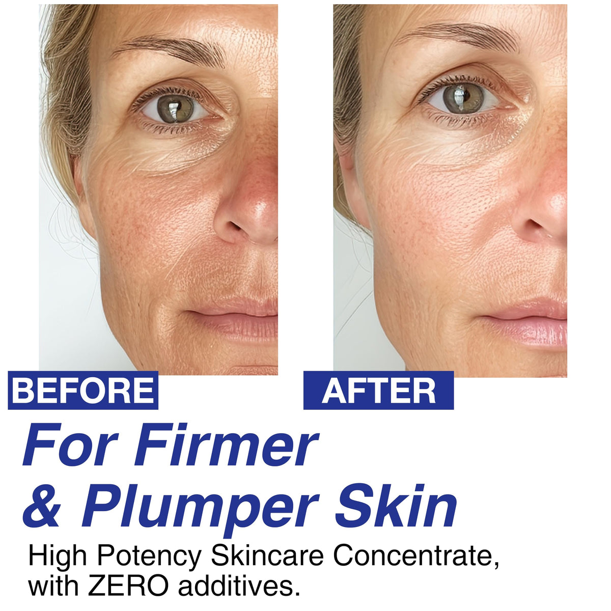 CELDYQUE concentrate texture on skin showing lightweight, non-greasy finish