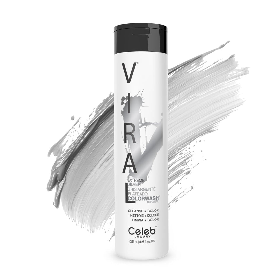 Celeb Luxury Viral Colorwash front bottle showing product and color branding for easy identification