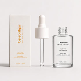 Celebritips bottle front view showing packaging and easy application