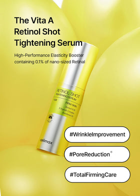 celimax dropper releasing serum showing smooth lightweight texture