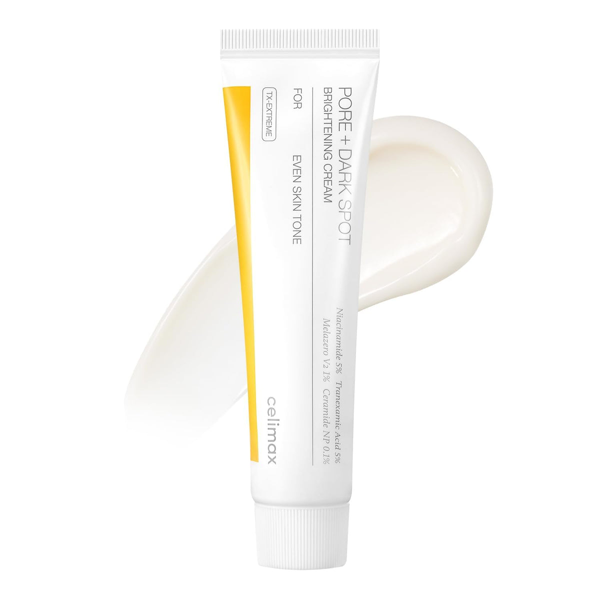 celimax front packaging 35ml showing compact tube and clear branding benefits