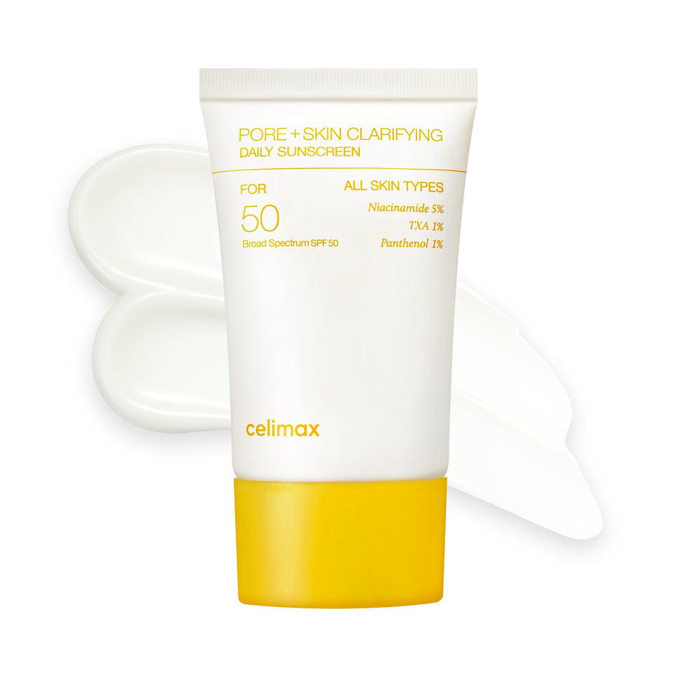 celimax front packaging 50ml showing compact tube and SPF50 protection