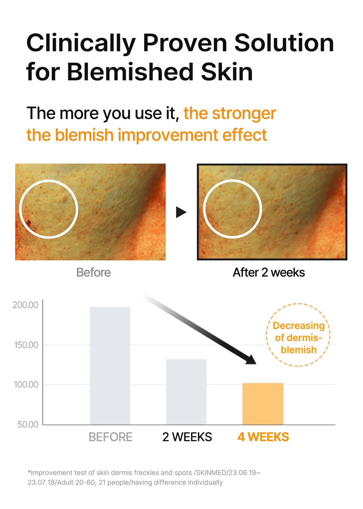celimax label ingredients panel showing active brightening and calming agents