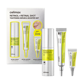 celimax retinol serum pipette dispensing lightweight texture for smooth application benefit