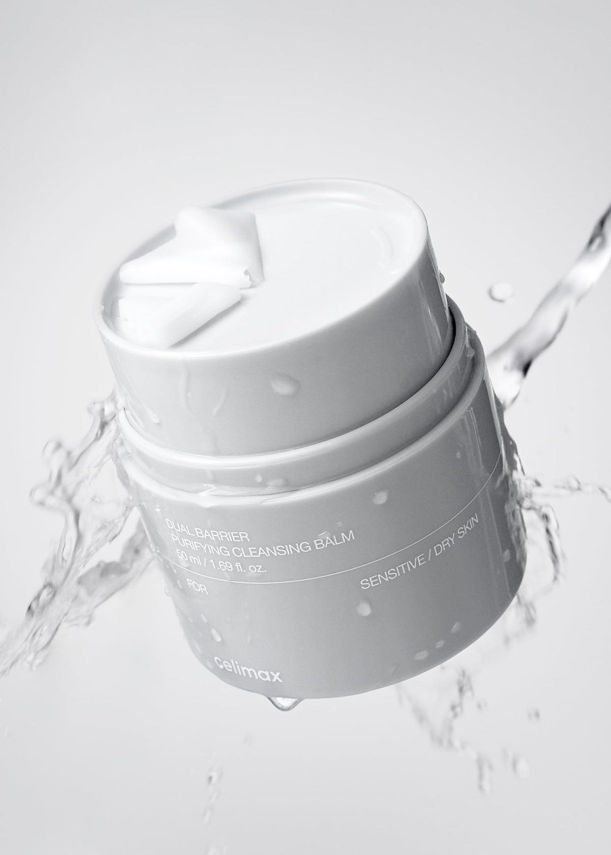 celimax close-up texture melting from balm to oil for fast makeup breakdown