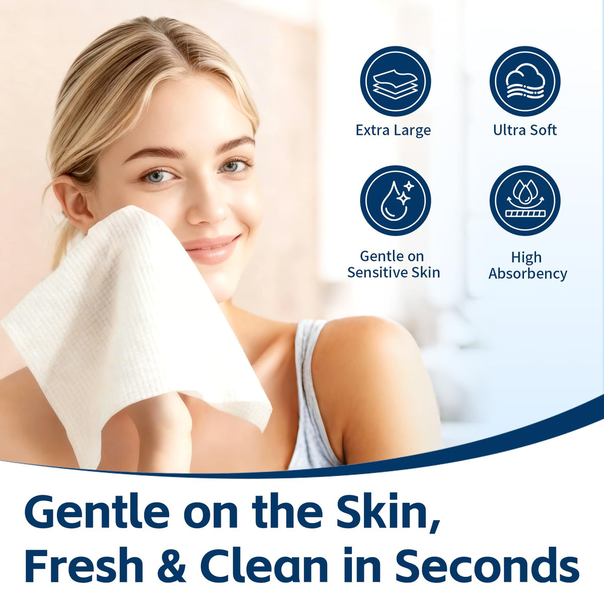 Celitina close-up of fiber texture highlighting plush softness for sensitive skin