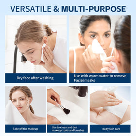 Celitina full-size towel flat lay displaying extra-large coverage and thickness