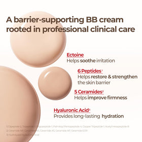 Cell Fusion C BB cream on spoon showing lightweight, hydrating consistency