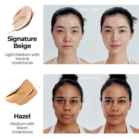 Cell Fusion C BB cream texture close-up highlighting smooth, hydrating finish