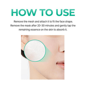 Cell Fusion C serum droplet on fingertip showing hydrating concentrated formula