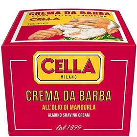 CELLA size and scale with razor illustrating 150g tub longevity and usability