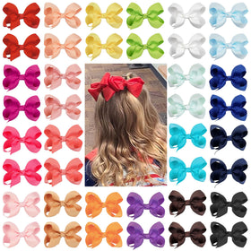 CÉLLOT front view of 40-piece bow set, variety neatly arranged and ready