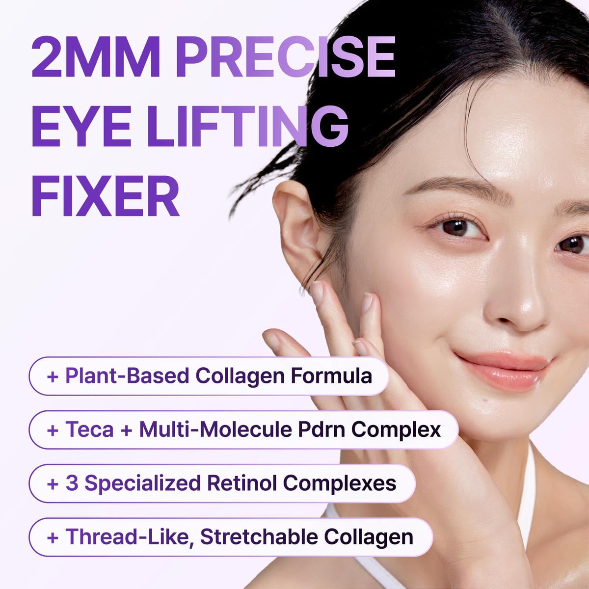 CENTELLIAN 24 applicator applying cream to under-eye for hydrated look benefit