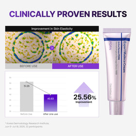 CENTELLIAN 24 eye cream tube label visible emphasizing targeted eye firming