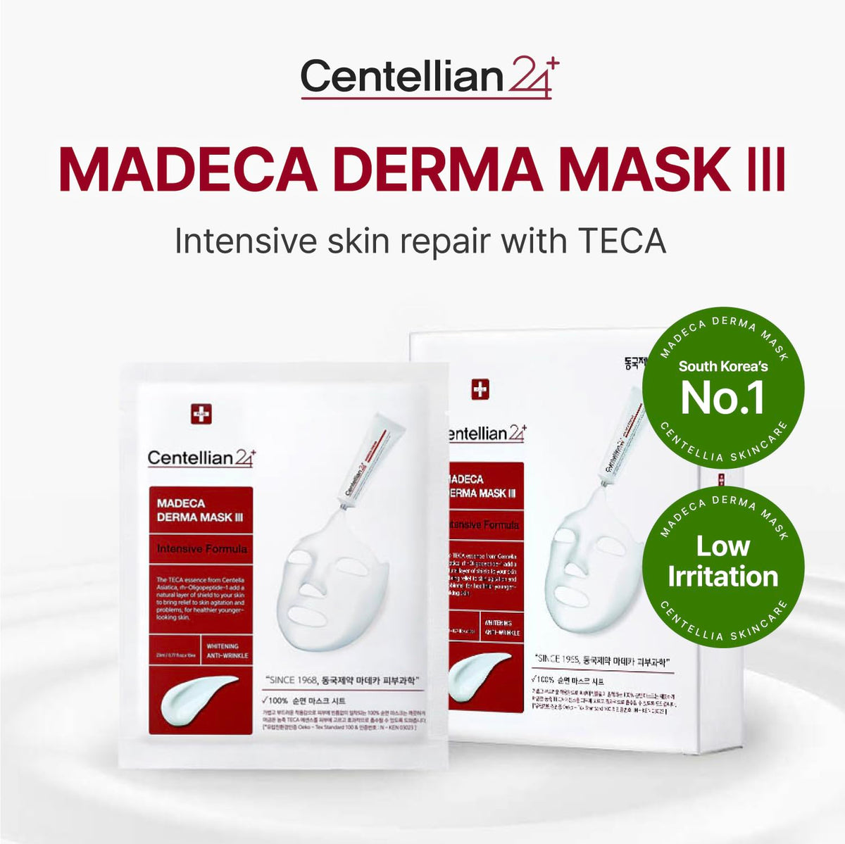 CENTELLIAN 24 cotton sheet close-up highlighting soft texture and comfort