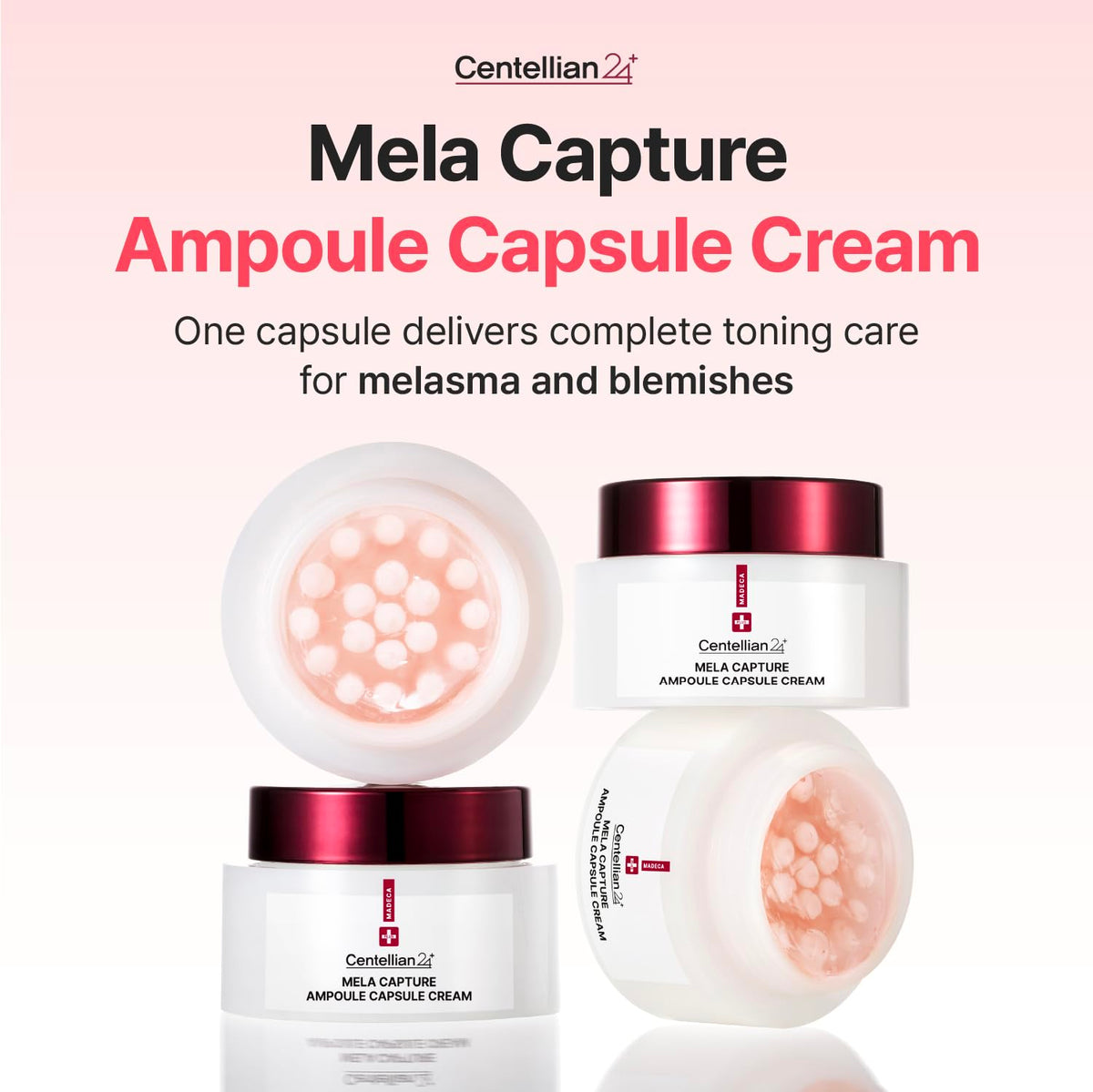 CENTELLIAN 24 gel-cream close-up texture, shows lightweight hydrating finish