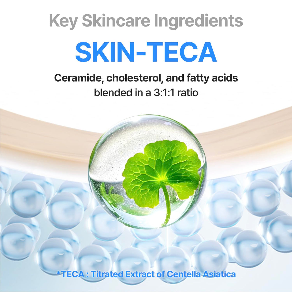 CENTELLIAN 24 applied on hand illustrating smooth transparent absorption