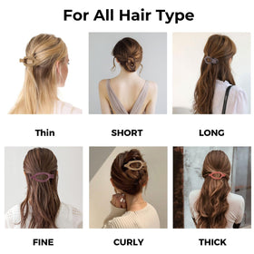 CENTSTAR clip in fine hair demonstrating snug grip without creasing