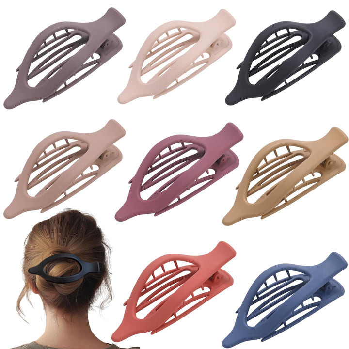 CENTSTAR front packaging showing eight matte flat hair clips and brand
