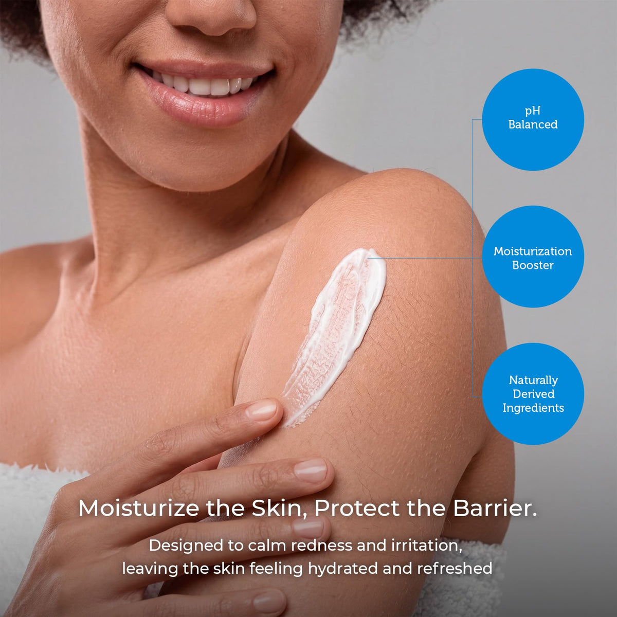 Ceramedx ingredient display highlighting ceramides and hyaluronic benefits
