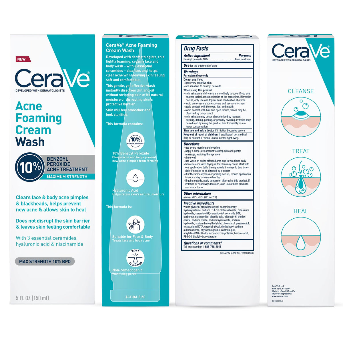 CeraVe on bathroom shelf showing daily routine and skincare compatibility