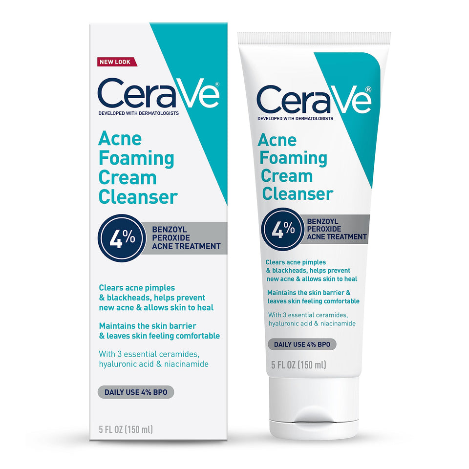 CeraVe cleanser front packaging showing product and key benefits