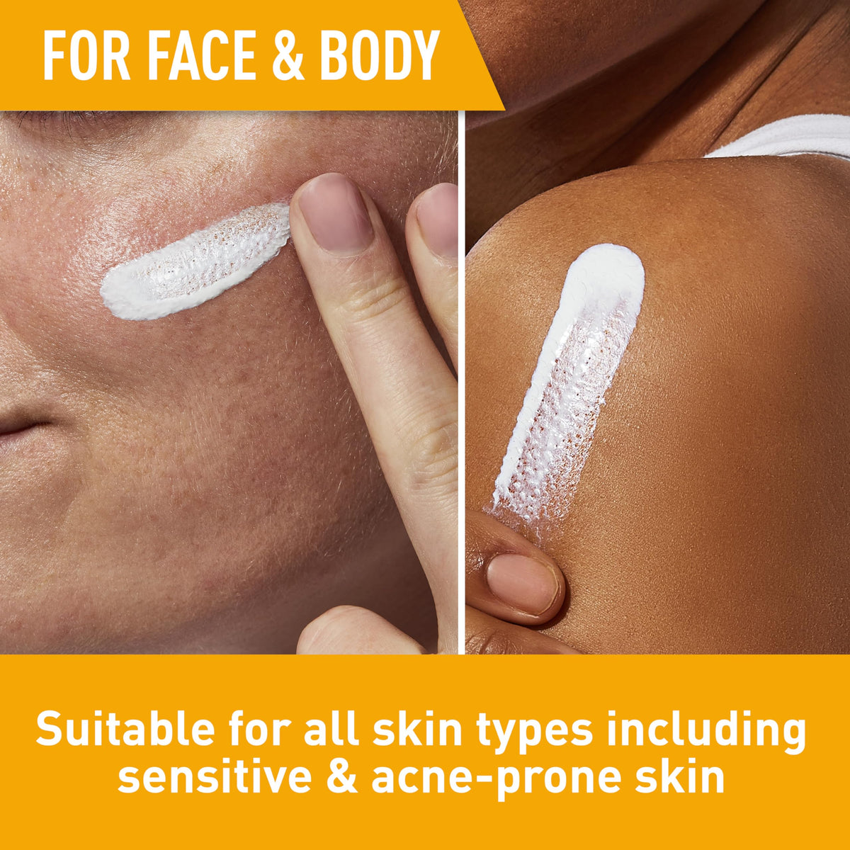 CeraVe sunscreen applied under makeup creating an even, non-pilling base