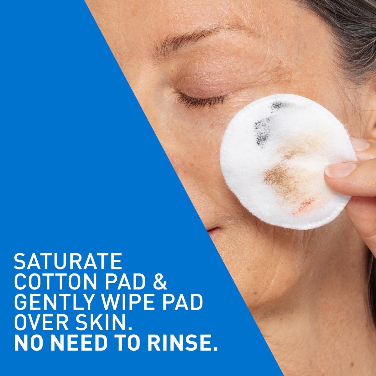 CeraVe bottle placed beside moisturizer to show step in skincare routine