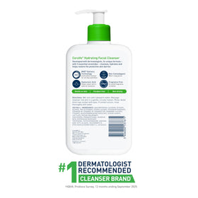 CeraVe cleanser in bathroom setting showing gentle daily use context