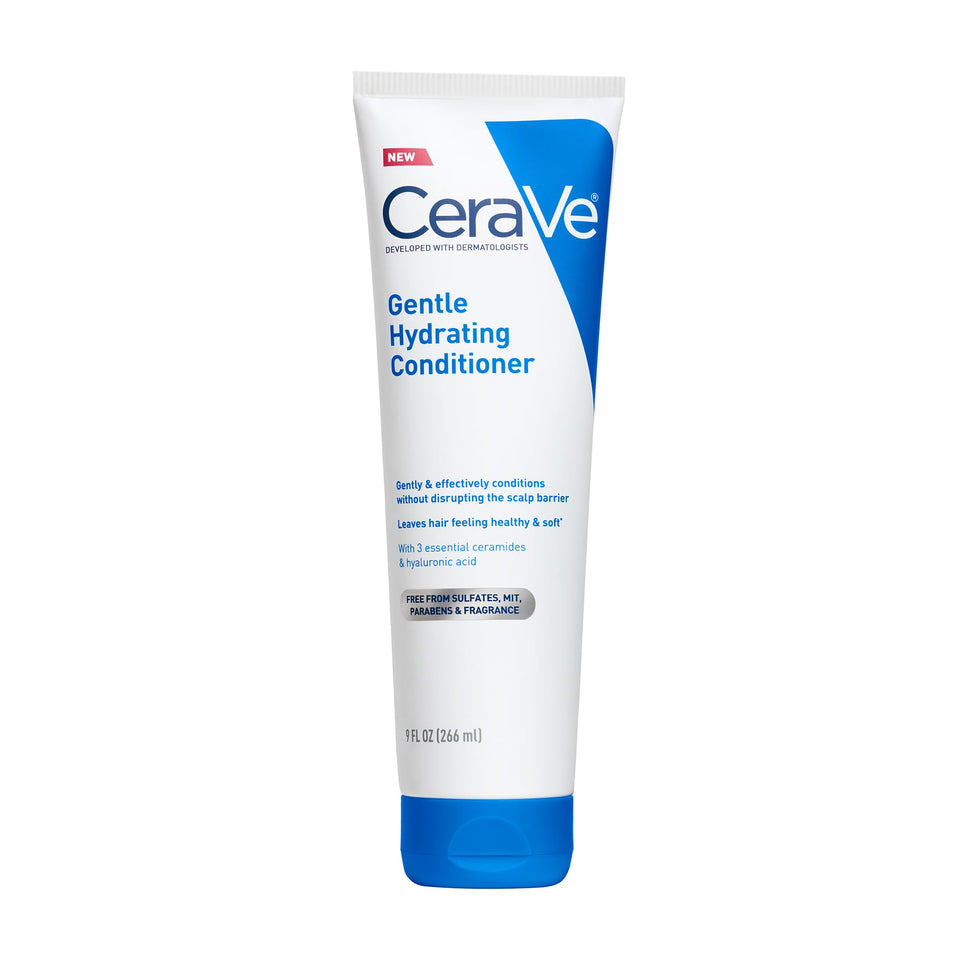 CeraVe conditioner front packaging showing clear label and benefit