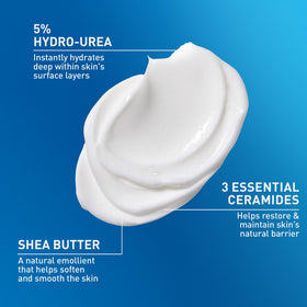 CeraVe being applied to arm to relieve dry skin