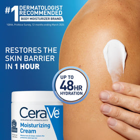 CeraVe ingredient visual highlighting ceramides for barrier support