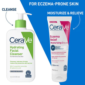 CeraVe label close-up highlighting ceramides and formula claims for barrier support