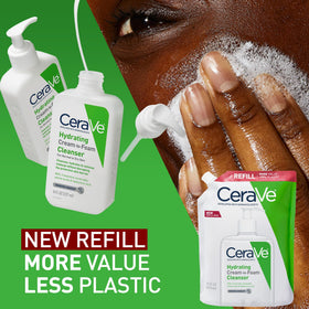 CeraVe removing eye makeup with gentle foam for clean skin