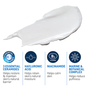 CeraVe tube dispensed texture close-up demonstrating lightweight hydration