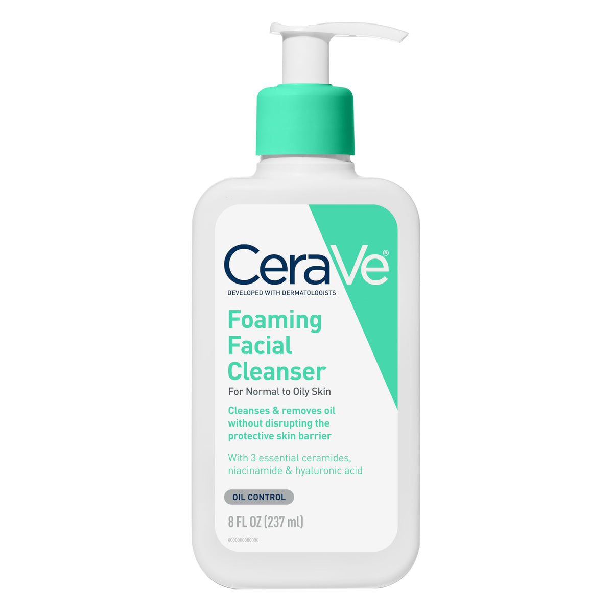 CeraVe front packaging showing product and clear benefits